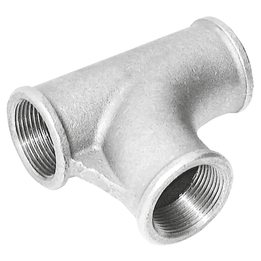 1" Bspt Pitcher Tee Fig199 Galvanised