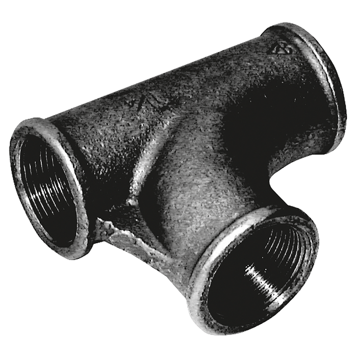 3/4" Bspt Pitcher Tee Fig199 Black