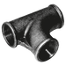 3/4" Bspt Pitcher Tee Fig199 Black