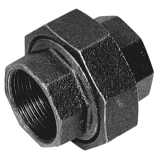 2" Bspt Fem Equal Union Fig289 Black