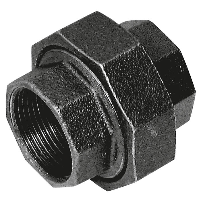 1.1/2"Bspt Fem Equal Union Fig289 Black