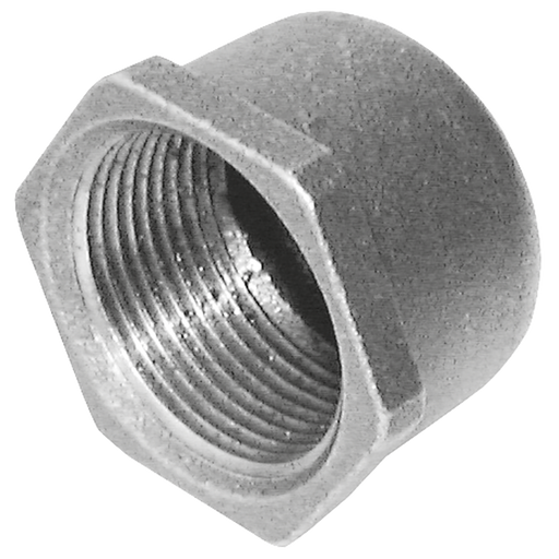 1/2" Bspt Female Blank Cap Fig185 Galvanised