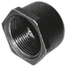 1.1/2"Bspt Female Blank Cap Fig185 Black