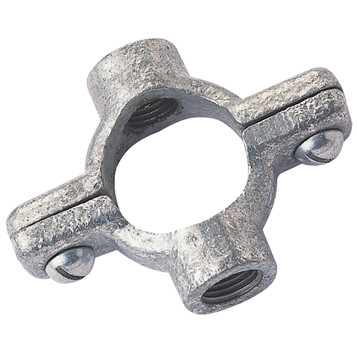 1" Nb Double Pipe Ring Fig530M Galvanised