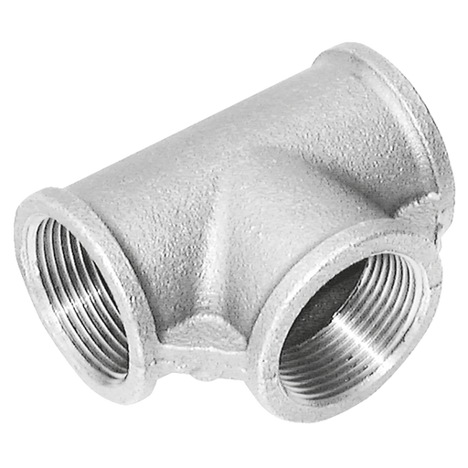 1.1/2" Galvanised. Female Equal Tee Bspp