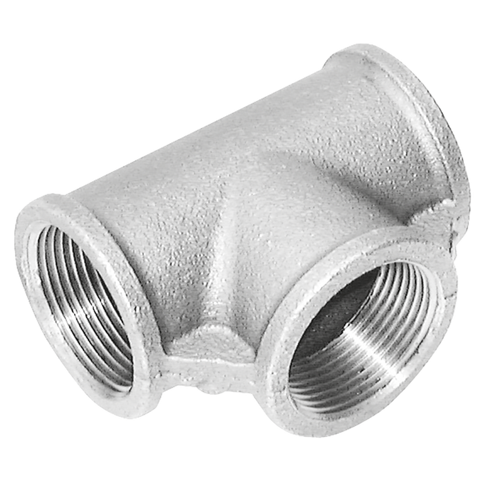 2" Galvanised. Female Equal Tee Bspp