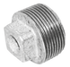 4" Bspt Male Hollow Plug Fig147 Galvanised