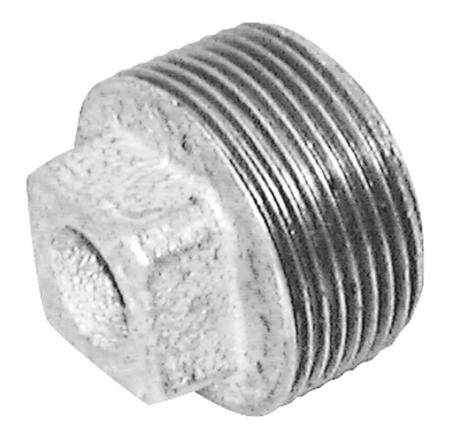 1" Bspt Male Hollow Plug Fig147 Galvanised
