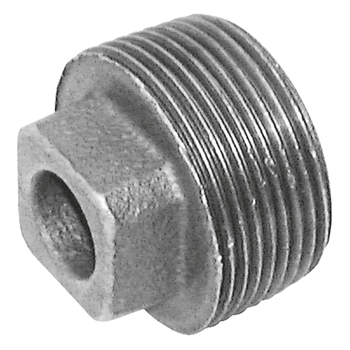 3/4" Bspt Male Solid Plug Fig148 Galvanised