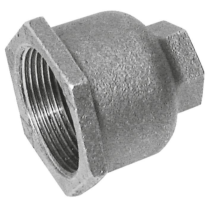 1.1/2" X 1" Reducing Socket Galvanised