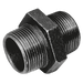 2" Bspt Male Hex Nipple Fig144 Black