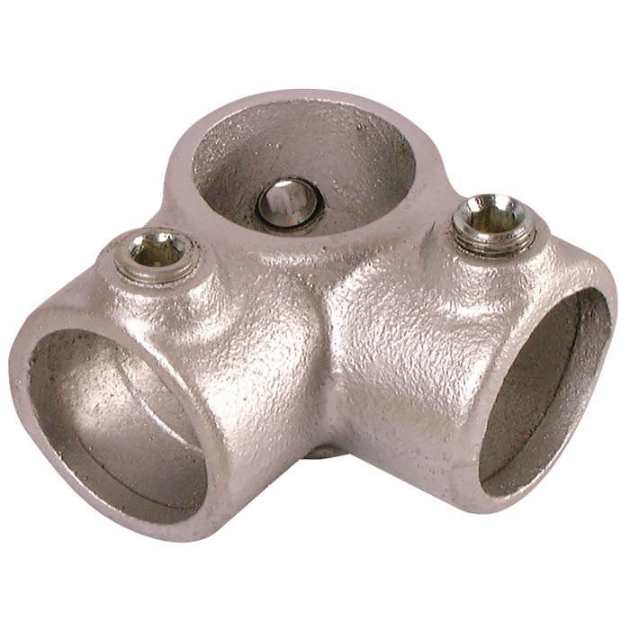 1X42Mm 3Way Thru Pipe Clamps H.Rail