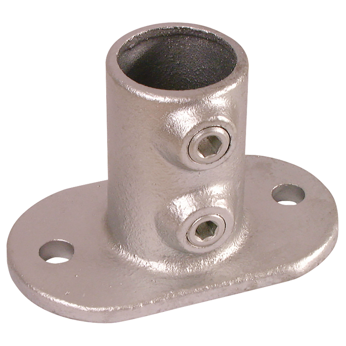 Size 3 Base Plate Pipe Clamps H.Rail