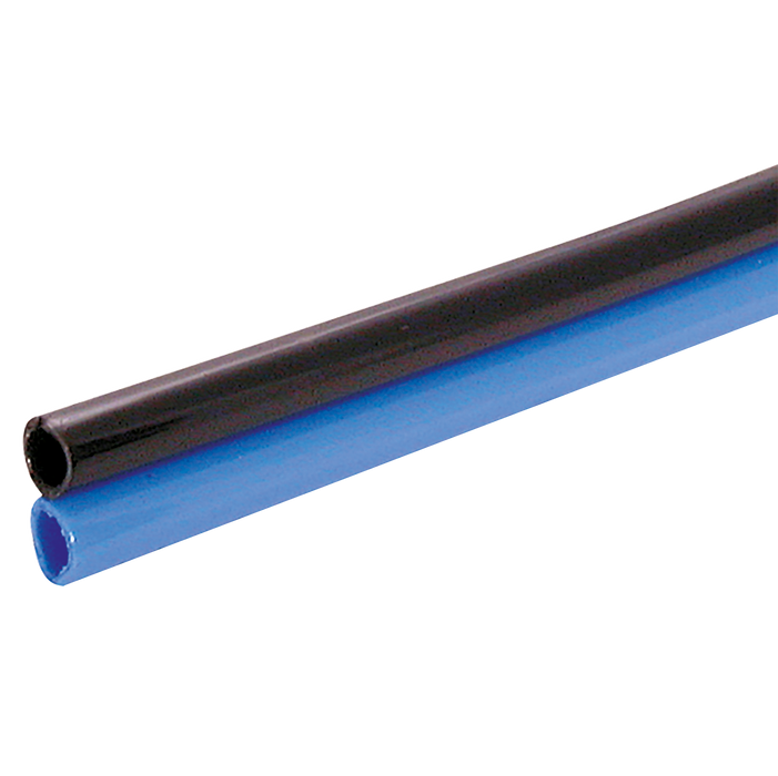 6Mm X 4Mm Twin Flexi Poly Tube Blu/Blu