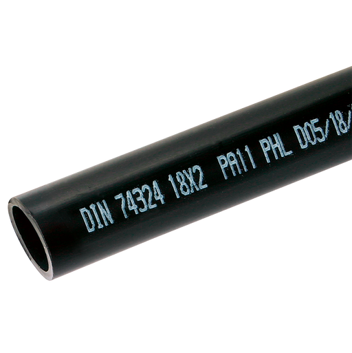 16Mm Od X 12Mm D Blk A/Br 30M Tubing