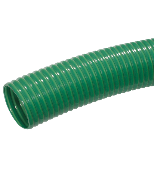 1.1/2" Id Grn Medium Duty Suction Hose 30Mtr