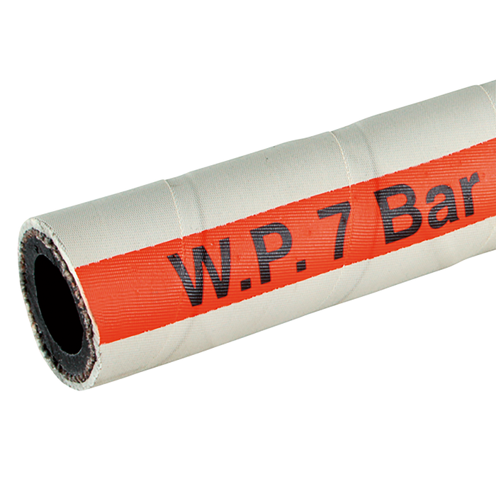 1" 7 Bar White Steam Non-Marking 10M