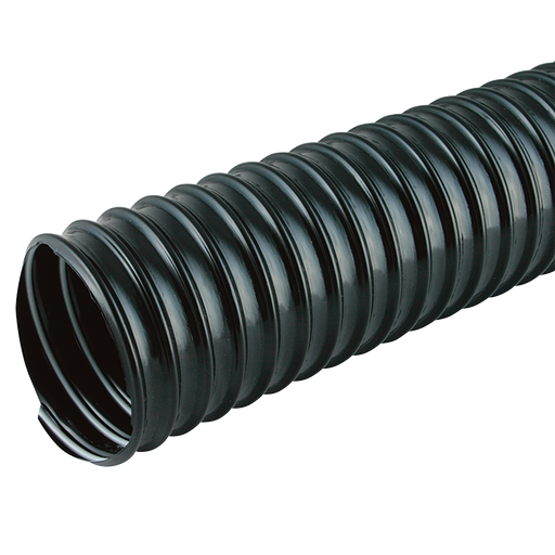 51Mm X 10M Black Light Duty Pvc Ducting