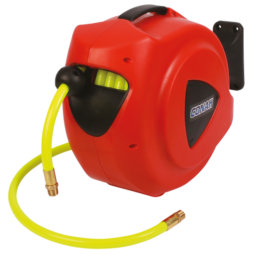 Air And Water Hi Vis Hose Reel 3/8"X10M