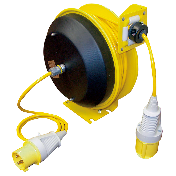 Spring Rewind Cable Reel 110V
