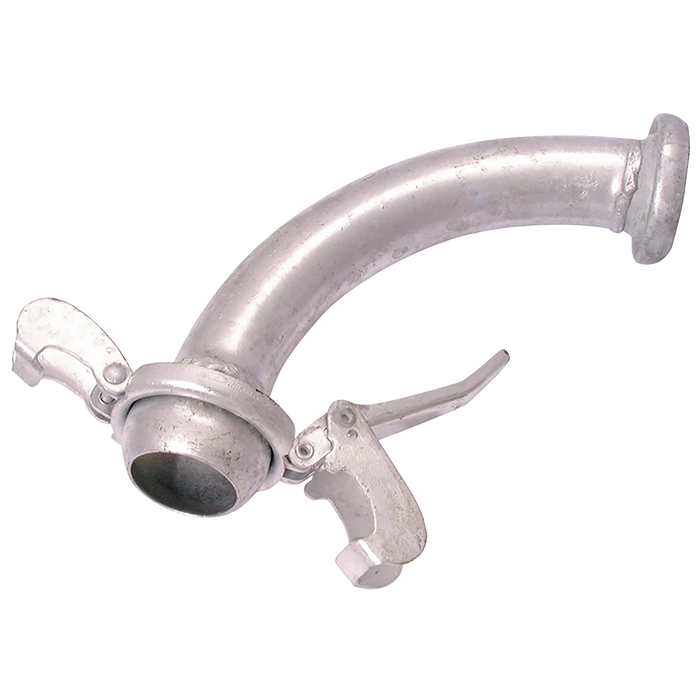 Lever Lock 90 Bend M/F 8