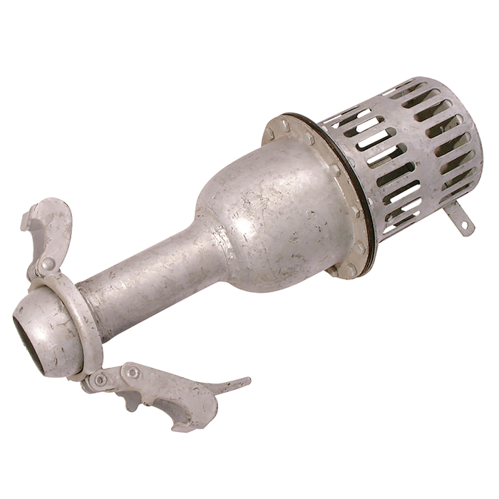 Lever Lock Footvalve And Straightainer Male 8