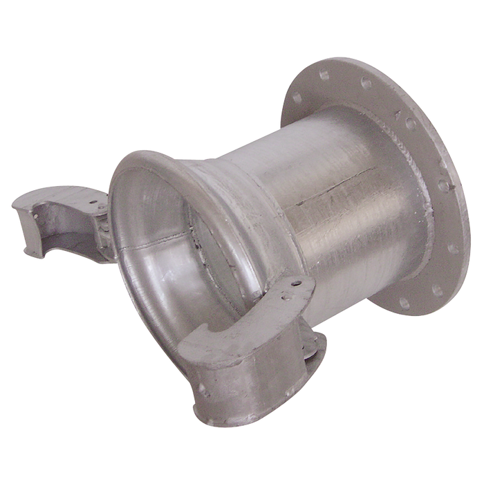 Lever Lock Female Flanged 12