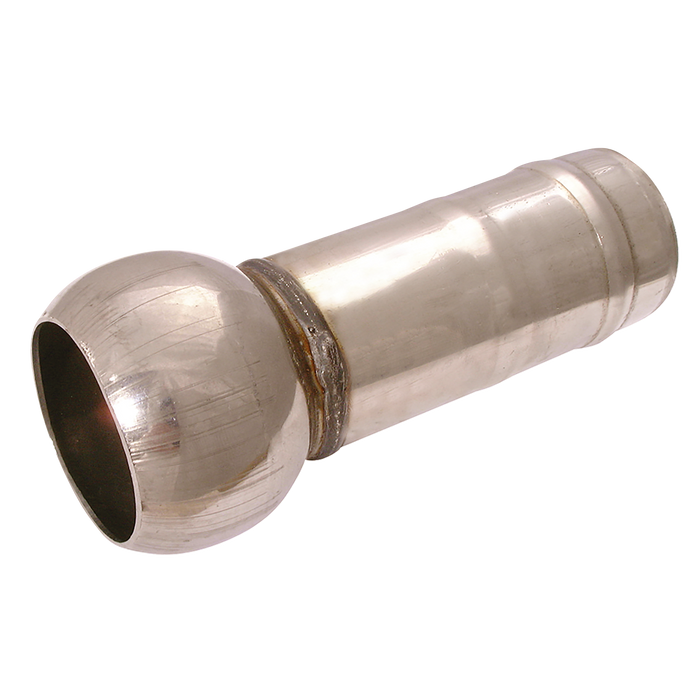 Lever Lock Stainless Male Tail 3 X 3.1/2