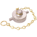 2" Bspp Fem Alloy Blank Cap And Chain