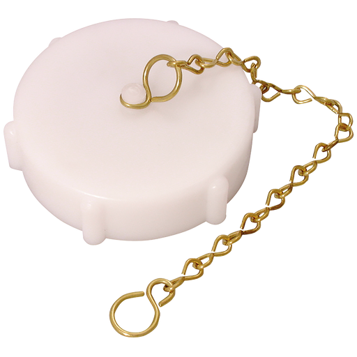 4" Urt Poly Blanking Cap And Chain