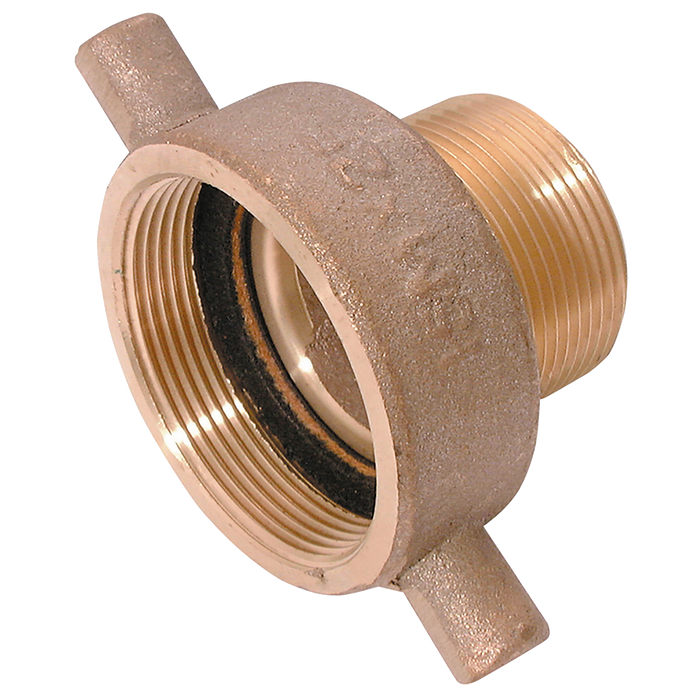 Gun Metal Adaptor Mf 2.1/2" X 2"
