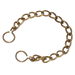 Camlock 6" Brass Chain And S Hook
