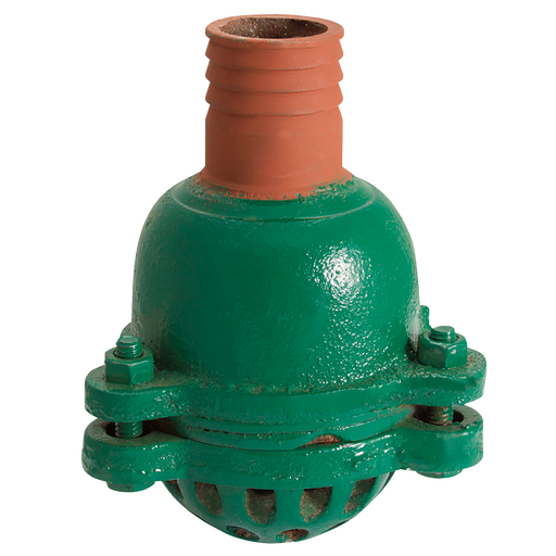 Footvalve Straightainer 4" Id Hosetail