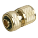 Brass Hose Con 1/2" F Straightaight
