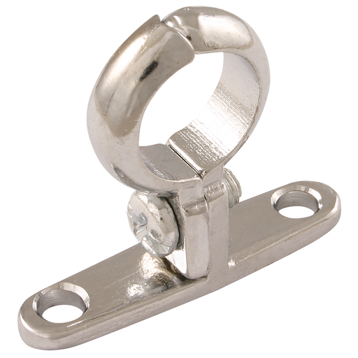 15Mm Od Pipe Clip Wall Mount Chrome