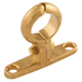 42Mm Od Pipe Clip Wall Mount Brass
