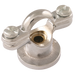 15Mm Od Dual Purpose Pipe Clip Chrome Pl