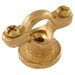35Mm Od Dual Purpose Pipe Clip Brass