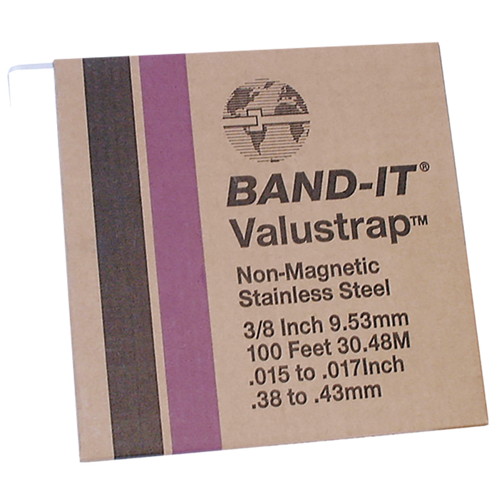 12.70Mm Band-It Valustraightap St/St 30.5Mtrs