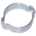 3.5-4.5Mm 2-Ear Steel Clamp Plated