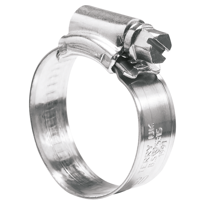 Worm Drive Clip Steel 30X40Mm (1X)