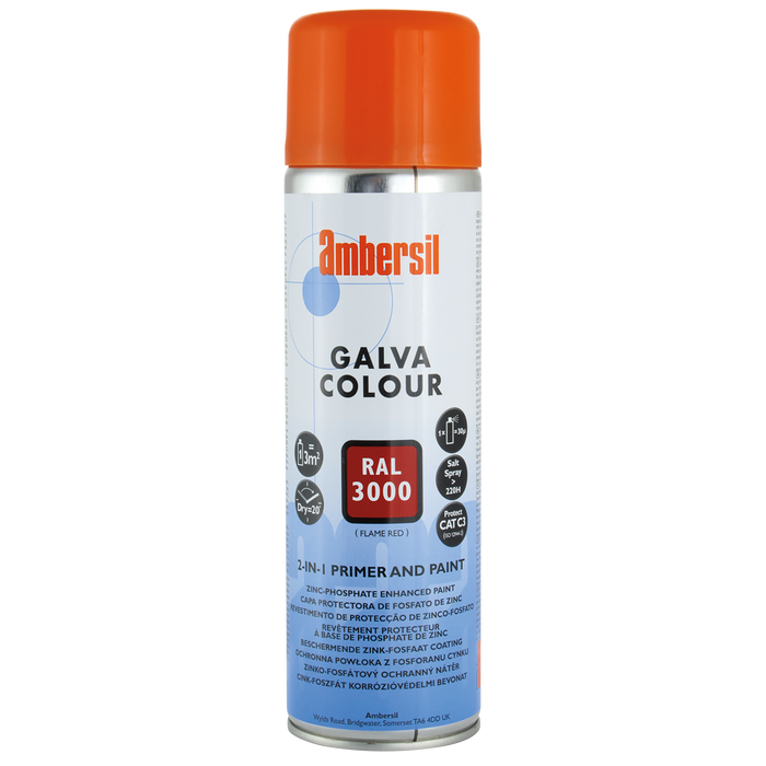 2 In 1 Primer Galvaniseder Paint Blue 500Ml