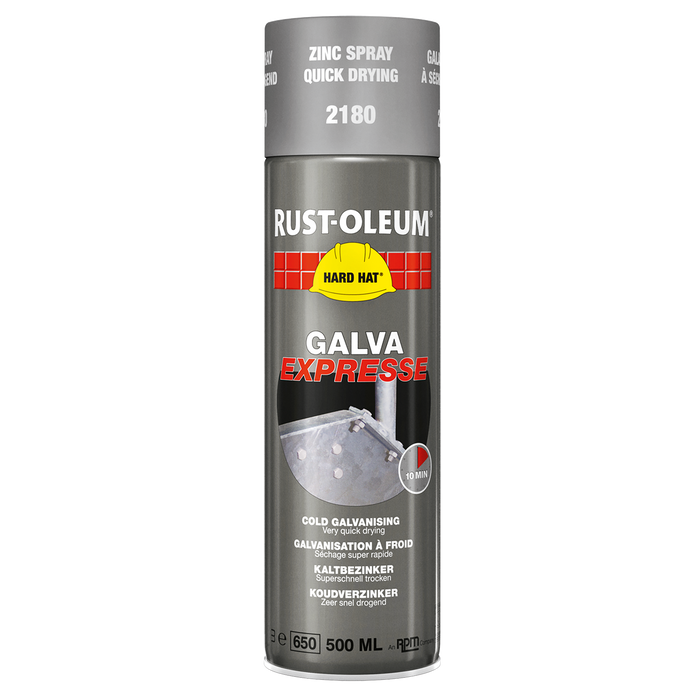 Hard Hat 500Ml Spray Zinc Primer