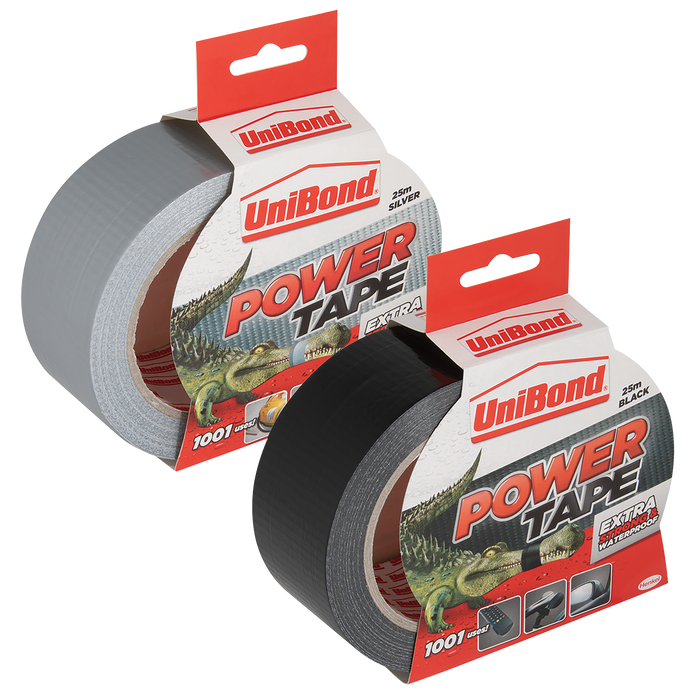Power Tape Black 50Mm X 25M