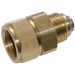 3/8" Bsp M/F Brass Sw Coupler Compact