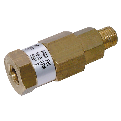 1/2" Bsp M/F Brass Sw Coupler Standard