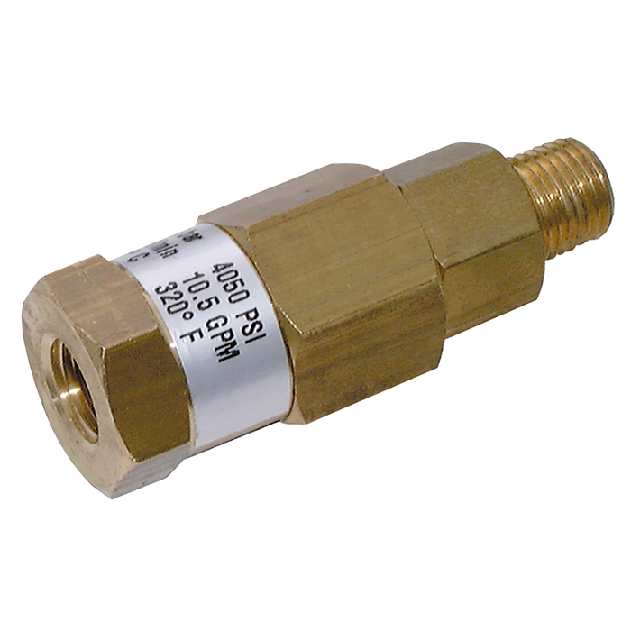 1/2" Bsp M/F Brass Sw Coupler Standard