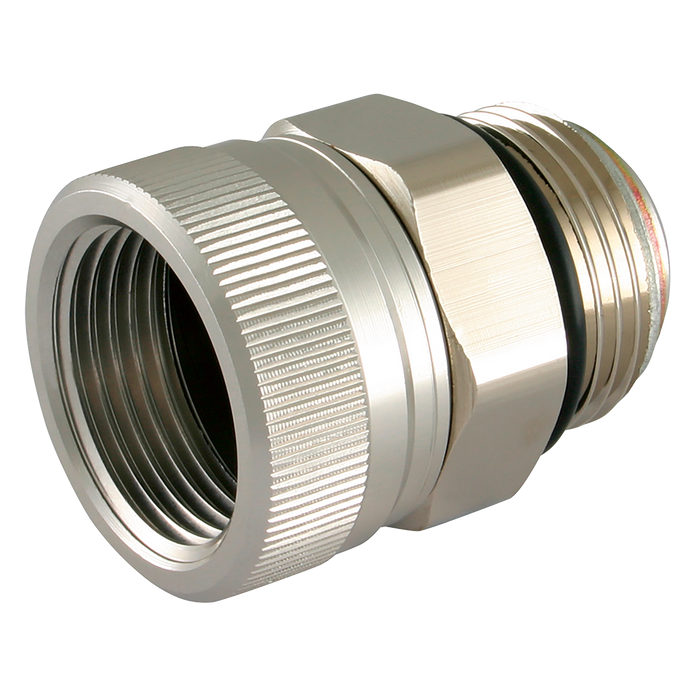 1"Bspm X 3/4" Bspf Swivel Con Brass/Alum