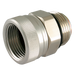 3/4" Bsp M/F Swivel Conn Brass/Aluminium