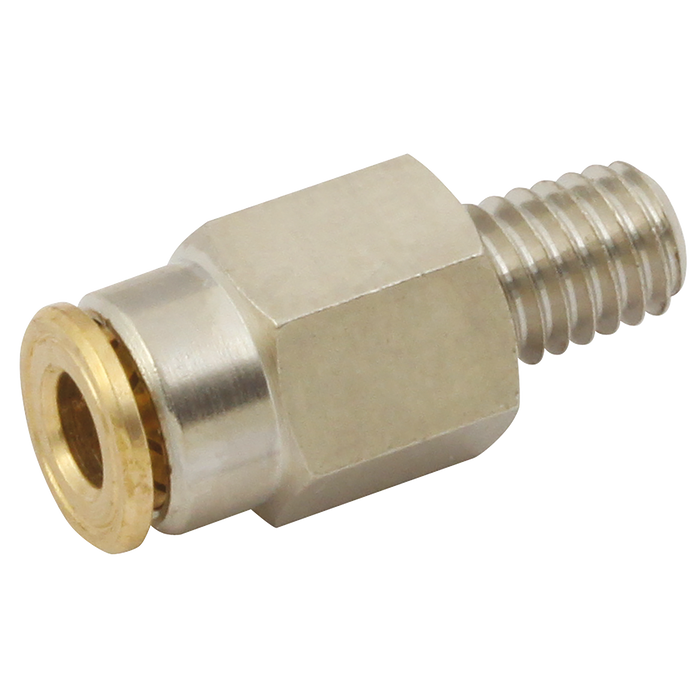 6Mm X 1/8" Bsp Straight Push-In Brass Lub Sys